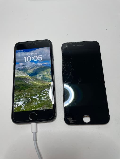 Résultat réparation écran Xiaomi Mulhouse