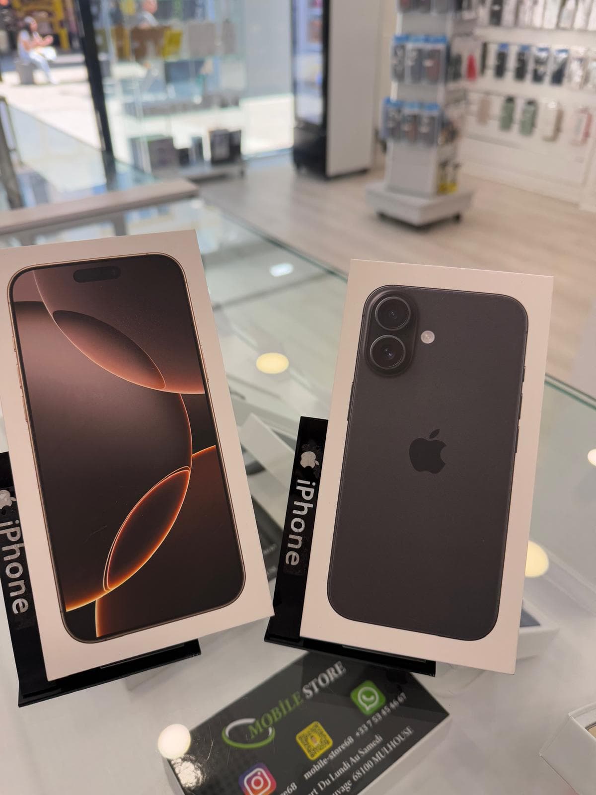 iPhone 16 Pro neuf en boîte Mobile Store Mulhouse